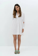 Load image into Gallery viewer, Freestyle Shirt Dress in White