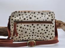 Load image into Gallery viewer, Gemini Staple Leather Bag - Leopard