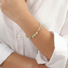 Load image into Gallery viewer, Papyrus Jade Stretch Bracelet