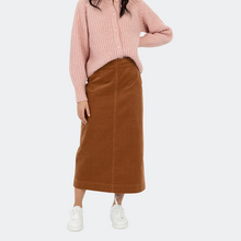 Load image into Gallery viewer, Billie Cord Skirt - Caramel