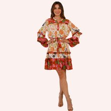 Load image into Gallery viewer, Wrenley Long Sleeves Mini Dress