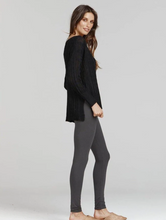 Load image into Gallery viewer, Luxe Bamboo Legging Steel