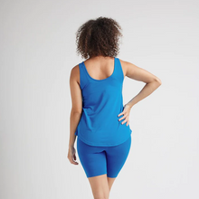 Load image into Gallery viewer, Ellie Bamboo Singlet Cobalt