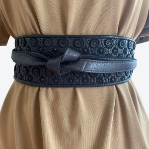 Jodie Leather Belt - Tan