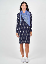 Load image into Gallery viewer, Turner Bamboo Dress Navy Diamond