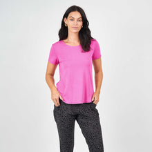Load image into Gallery viewer, Janis Bamboo Tee in Rose Violet