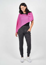 Load image into Gallery viewer, Gaga Bamboo Cuffed Sweat Pant in Steel Leopard