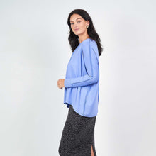 Load image into Gallery viewer, Stella Bamboo Slouch Tee Sleeved in Persian Jewel