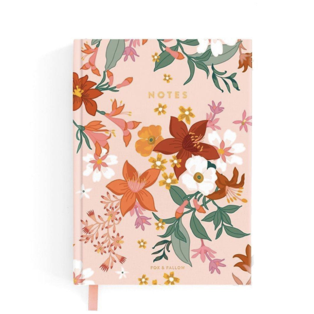 Fox and Fallow A5 lined notebook