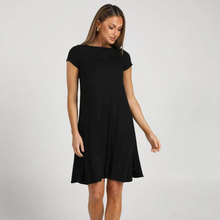 Load image into Gallery viewer, Cher Bamboo Dress Black