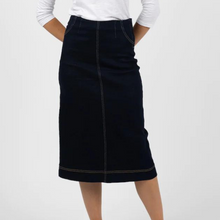 Load image into Gallery viewer, Nevada Stretch Denim Skirt