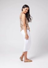 Load image into Gallery viewer, Whitney Bamboo Maxi Tube Skirt White