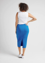 Load image into Gallery viewer, Whitney Bamboo Maxi Tube Skirt Cobalt