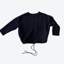 Load image into Gallery viewer, Sacha Quilted Sweat - Black