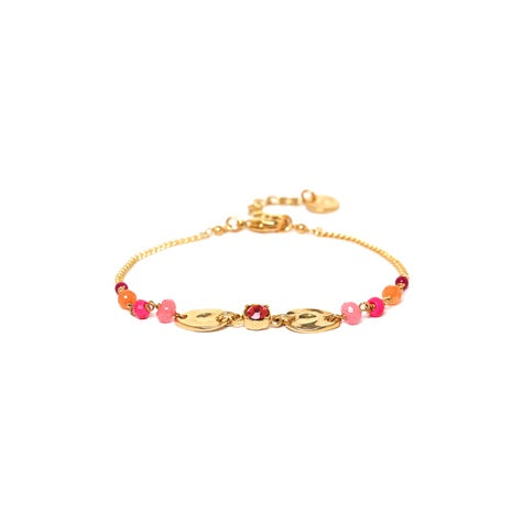 Yoko Pink Crystal Bracelet