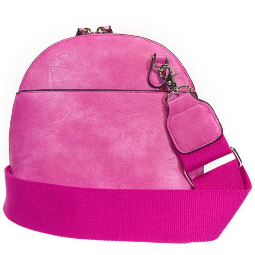 Audrey Cross Body Bag in Pink
