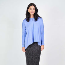 Load image into Gallery viewer, Stella Bamboo Slouch Tee Sleeved in Persian Jewel