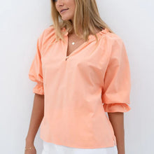 Load image into Gallery viewer, Splice Blouse in Melon