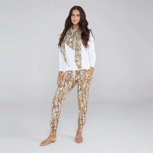 Load image into Gallery viewer, Lady Drawstring Bamboo Sweat White