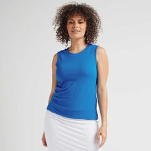 Load image into Gallery viewer, Lipa Bamboo Ribbed Tank Top Cobalt
