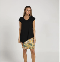 Load image into Gallery viewer, Holiday Bamboo Tee Black