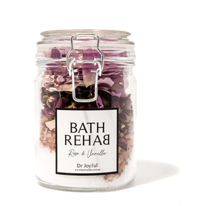 Rose and Vanilla Bath Soak Jar - 1kg