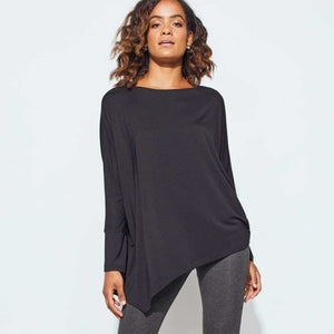 Susie Bamboo Top Black
